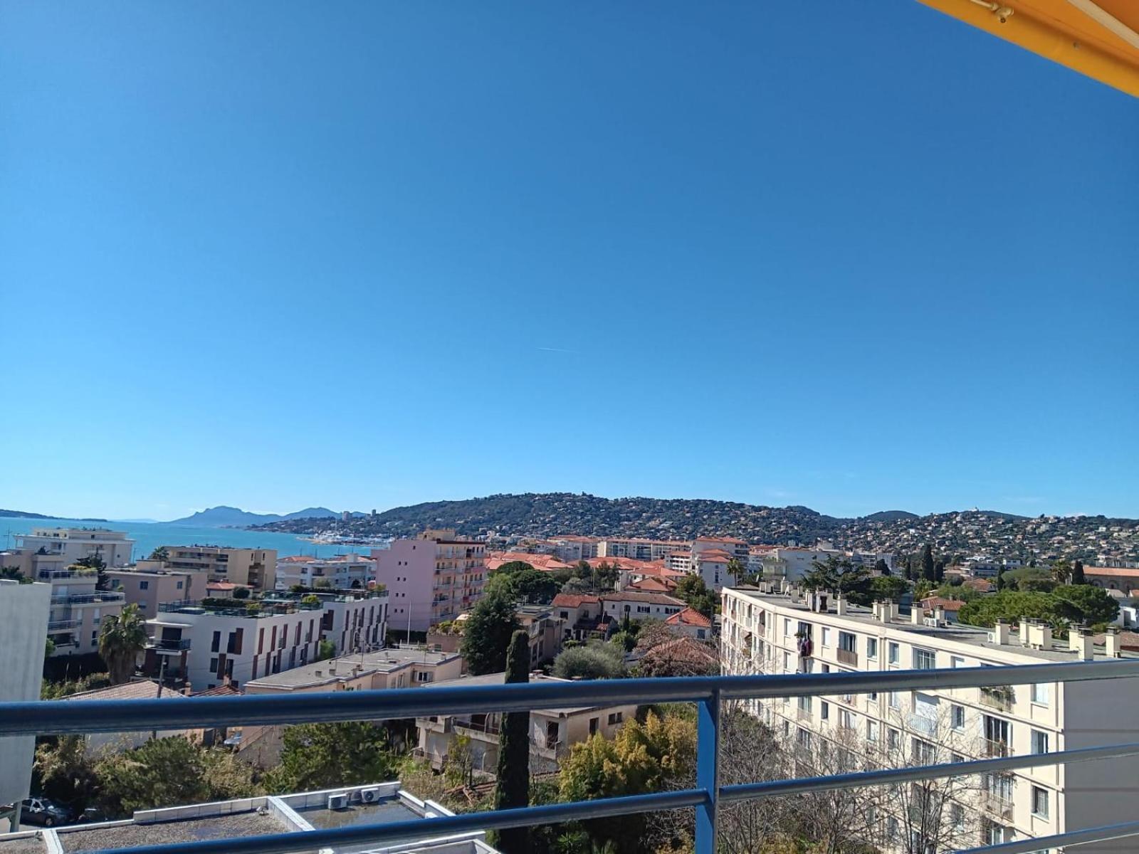 3 Pieces Vue Mer - Clim - 5 Min De La Plage A Pied Antibes Eksteriør billede
